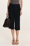 Wide linen-blend culottes - 5
