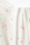 Cotton pointelle pyjamas - 2