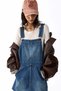 Denim dungaree dress - 4