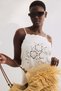 Broderie anglaise cotton beach dress
