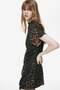 Draped turtleneck dress - 4