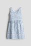 Patterned cotton dress