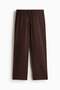 Relaxed Fit textured trousers