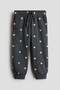 Brushed-inside joggers