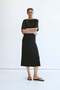 Draped T-shirt dress - 3