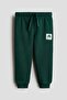 Brushed-inside joggers