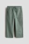 Cotton twill joggers