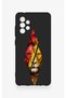 Samsung A52 Compatible Cutout Lion Pattern Silicone Case - 2