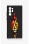 Samsung Note 20 Ultra Compatible Cutout Lion Pattern Silicone Case - 2