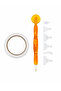 Roulette Stone Engraving Pen Set with 7 Different Replaceable Tips Stone Engraving Pen + Candle Gift Diamond - 2