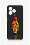 Realme C53 Compatible Cut-Out Lion Patterned Silicone Case - 2