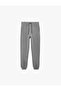 Padded Pocketed Jogger School Sweatpants - 5