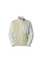 Nf0A883Rfr01 Men's Yumiori Cream Zippered Fleece Coat