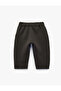 Pocket Detailed Elastic Waist Barrel Cut Jogger Sweatpants - 2