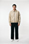 Men's Oversize Unisex Leather Jacket with Fur Inside - 5