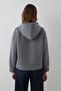Zippered Women's Sweat M1S10551 - 2