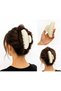 Large Size Hair Clip – Shiny Bone-Looking Hair Clip with Strong Hold