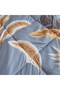 Single Double-Sided Autumn Patterned Wellsoft Quilt 155X215 + 1 Pillowcase - 5