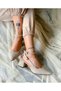 Dubai Beige Suede 5 cm Heel Sandals - 7