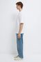 Embroidered White Men's T-Shirt M0613130-620 - 2