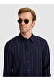 Navy Blue Regular Fit Long Sleeve Shirt 50319149-Vr033 - 2