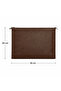 Zipcase 36X26 cm Thick Faux Leather Double Stitched Zippered Laptop and Briefcase Bag - 3