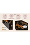 Eta Exotic Animal Motif Woven Base Decorative Carpet Eta4183 - 5