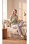 100% Cotton Long Sleeve Soft Textured Comfortable Cut Pajama Set27403 - 3