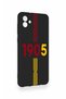 Samsung A04 Compatible 1905 Belt Patterned Silicone Case - 3