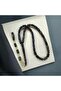 Ram's Horn Capsule Cut Master Signed Model Prayer Beads