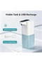 Automatic Touchless Soap Dispenser 400ml, USB Rechargeable Infrared Sensor Hands-Free Liquid Soap Dispenser, Wall-Mounted & Countertop Soap Pump for Bathroom, Kitchen & Home - 5