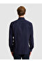 Navy Blue Regular Fit Long Sleeve Shirt 50319149-Vr033 - 5