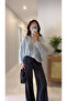 Dolex Silver Bat Sleeve Glittery Knitwear - 5
