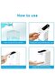 Automatic Touchless Soap Dispenser 400ml, USB Rechargeable Infrared Sensor Hands-Free Liquid Soap Dispenser, Wall-Mounted & Countertop Soap Pump for Bathroom, Kitchen & Home - 6