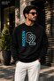 Men's Modern 02 Printed Cycling Round Neck Casual Sweatshirt