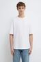 Embroidered White Men's T-Shirt M0613130-620