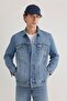 Drake Dark Foggy Classic Men's Jean Jacket M010143-89136 - 3
