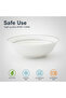 JUNA New Bone China Bowl 14 cm – Elegant White Multipurpose Bowl with Subtle TextureforSoups - 5