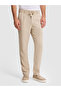 Beige Carrot Fit Canvas Trousers 50321101-Vr011 - 2