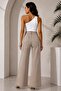 Women's Palazzo High Waist Jeans - 3