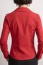 Women's Long Sleeve Shirt with Waist Tie - Red - 4