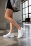 Sy-2472 White Women's Daily Sneaker Comfort Casual Anatomical Sports Shoes