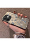 Oppo A5 Pro 4G/5G Compatible Blue Flower and Ribbon Hard Phone Case, Shock Protection - 2