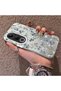Vivo V50 Lite 4G/5G Compatible Blue Flower and Ribbon Hard Phone Case, Shock Protection - 2