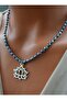 Necklace - Gray -