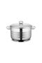 Masterchef 20 cm Deep Steel Pot - Induction Compatible - 5