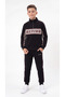 Active Printed Striped Boys' Tracksuit Set - 2
