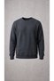 Men's Smoked Crew Neck Sweatshirt 3 Yarn Soft Fabric - 2
