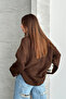 Crew Neck Oversize Women's Knitwear Sweater - 7