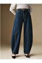 Barrel Jeans 100% Cotton Ballon Model Denim Pants - 5